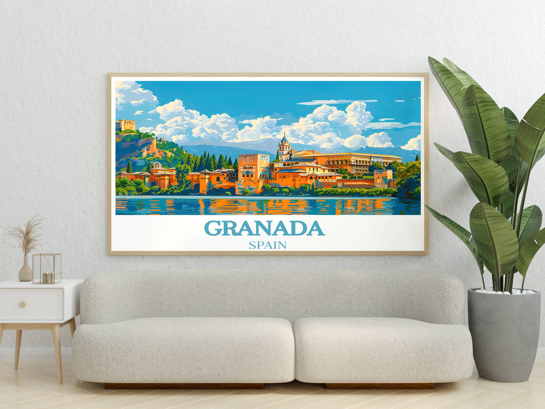 Transform your walls with the enchanting beauty of Granada Wall Art, bringing a touch of Andalusian elegance to your home.
