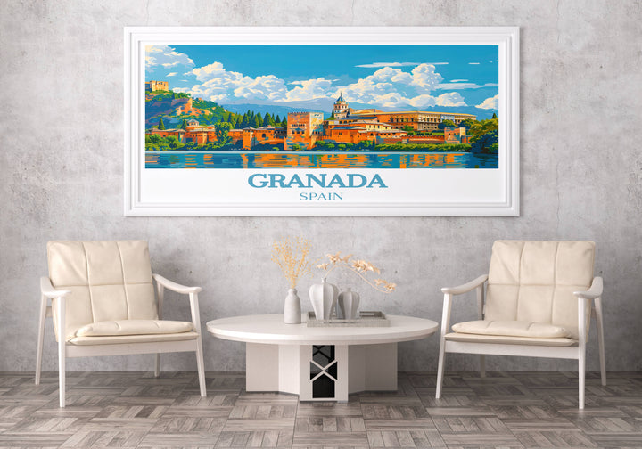 Explore the charm of Granada through our exquisite Granada Artwork, each piece capturing the citys unique allure.