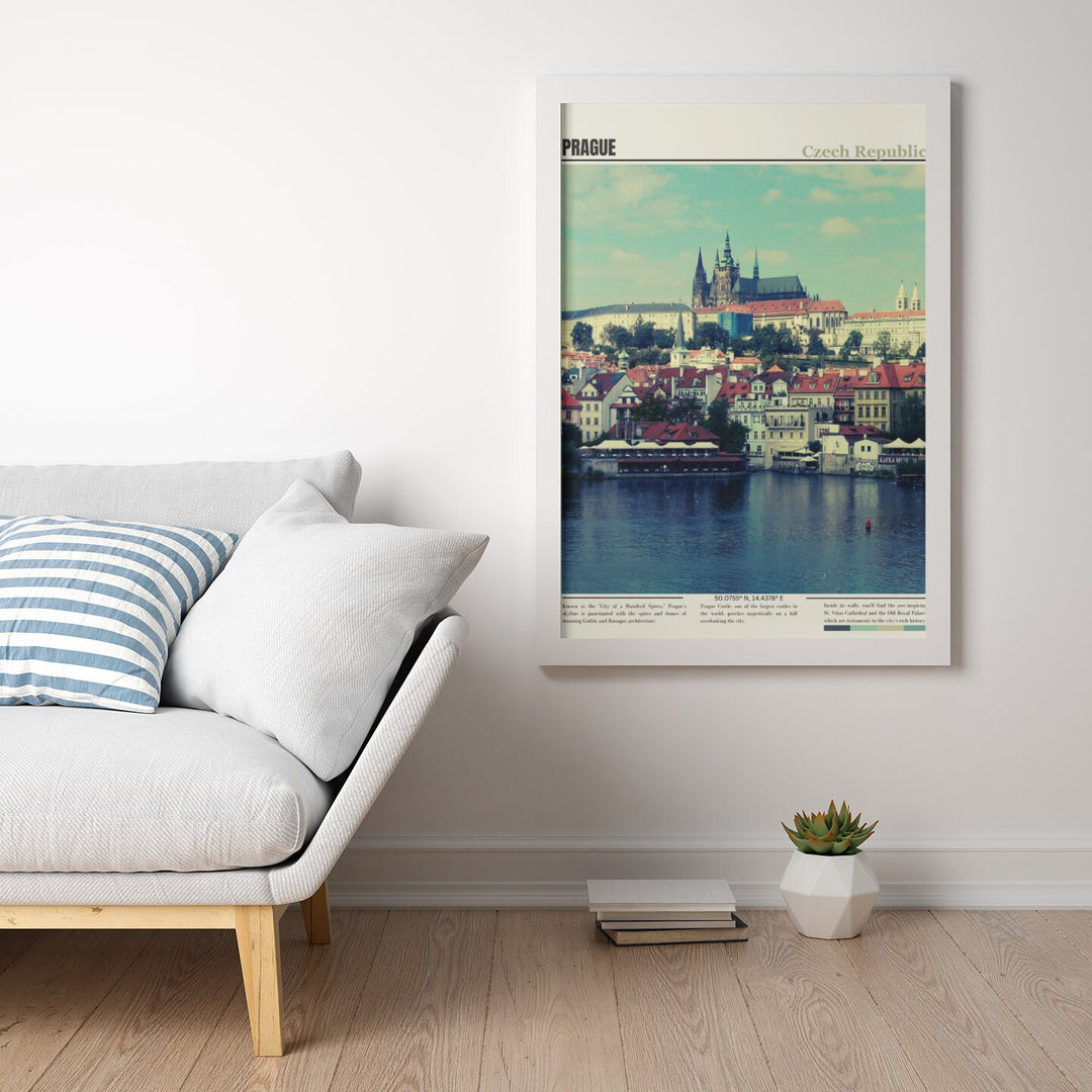 Transform your decor with a captivating Prague print and art. Celebrate the essence of Prague, Czech Republic, through these artworks, making them ideal additions to your decor, infusing your space with the charm and culture of this historic city