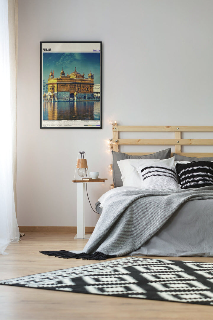 Elevate your decor with captivating Punjab and Amritsar prints and art. Celebrate the essence of Punjab, India, and the charm of Amritsar, infusing your space with the rich culture and beauty of these vibrant regions, perfect for your decor
