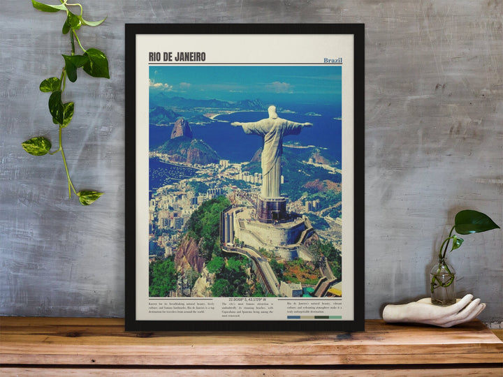 Elevate your decor with captivating Rio de Janeiro wall art, poster, and print. Celebrate the beauty of Rio de Janeiro through these artworks, making them ideal additions to your decor, infusing your space with the essence of this vibrant city