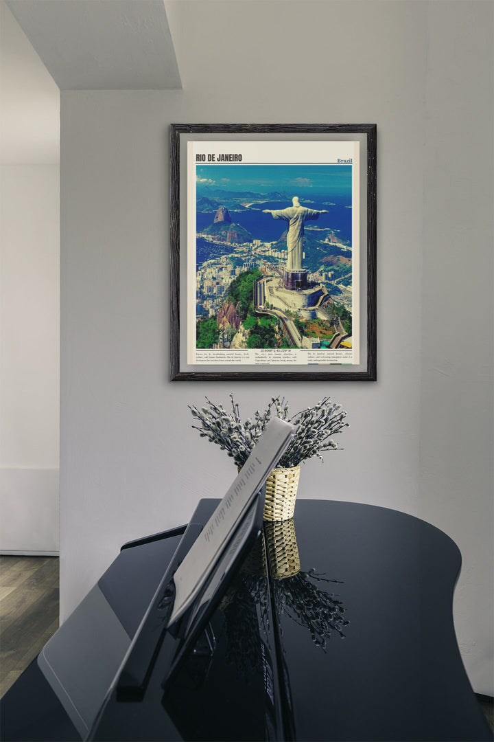 Elevate your decor with captivating Rio de Janeiro wall art, poster, and print. Celebrate the beauty of Rio de Janeiro through these artworks, making them ideal additions to your decor, infusing your space with the essence of this vibrant city