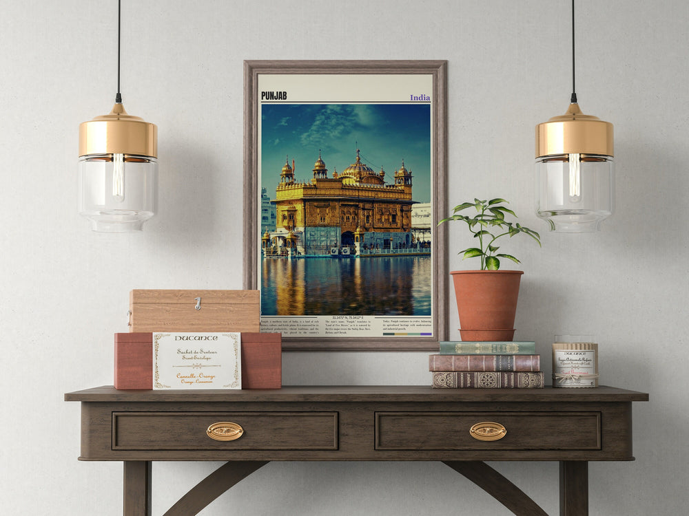 Elevate your decor with captivating Punjab and Amritsar prints and art. Celebrate the essence of Punjab, India, and the charm of Amritsar, infusing your space with the rich culture and beauty of these vibrant regions, perfect for your decor