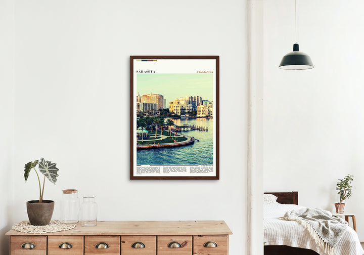 Sarasota Elegance - A refined Sarasota art print for your home