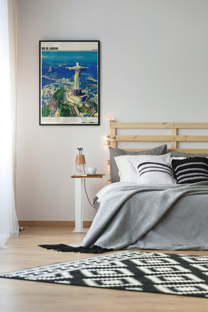 Elevate your decor with captivating Rio de Janeiro wall art, poster, and print. Celebrate the beauty of Rio de Janeiro through these artworks, making them ideal additions to your decor, infusing your space with the essence of this vibrant city