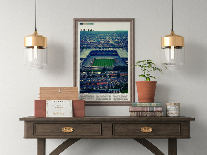Housewarming Gift with Dublin Decor, celebrating the city&#39;s beauty and cultural heritage