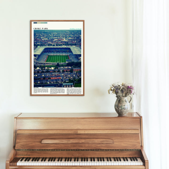 Dublin Decor inspired by Croke Park Stadium, a Dublin Print that complements your interior