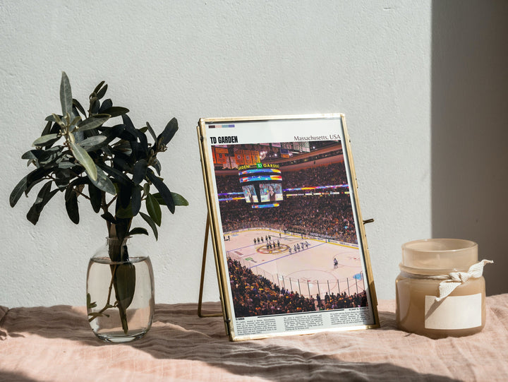 Brad Marchand and Linus Ullmark Featured in Bruins Photo Print - A Must-Have for Boston Bruins Fans - Bruins Print Decor for Home Decoration