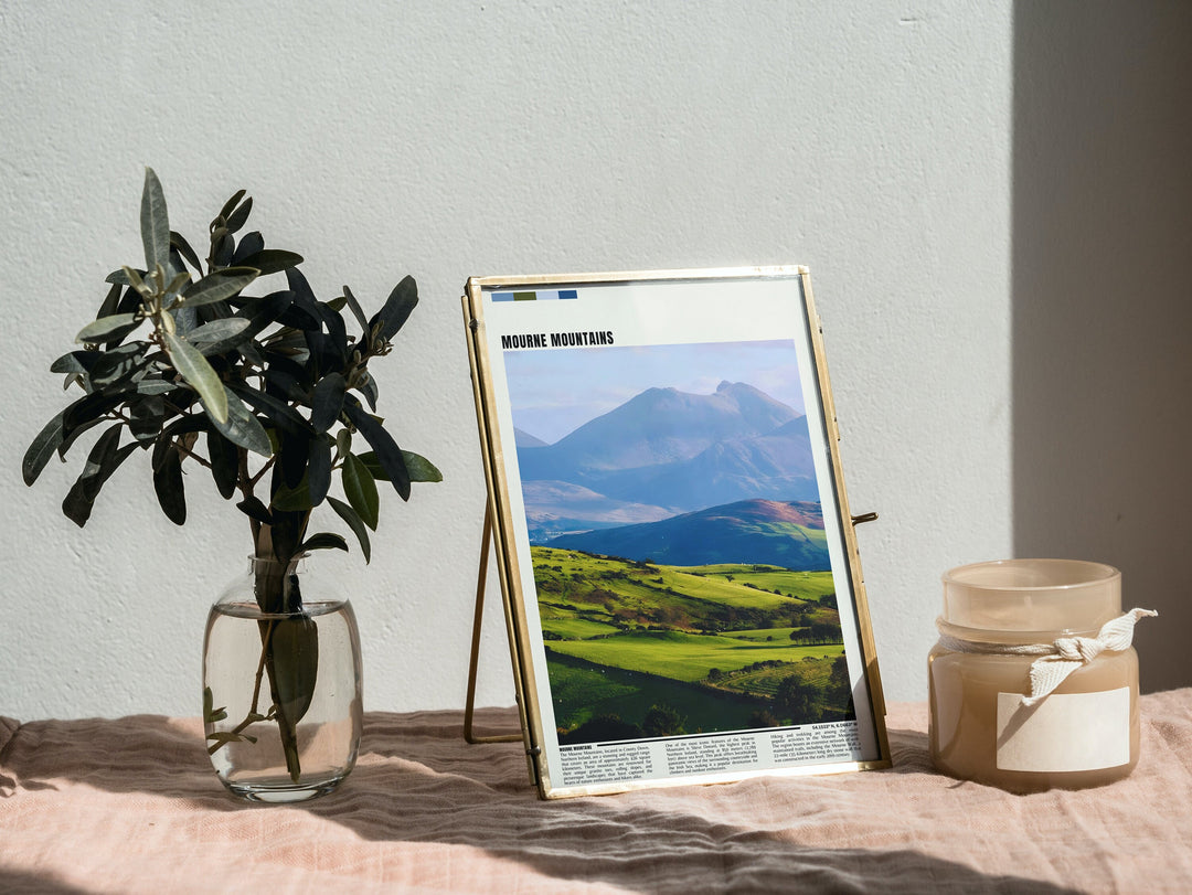 Northern Ireland&#39;s Iconic Landscapes: Mountain Wall Art for Housewarming - A Thoughtful and Memorable Gift