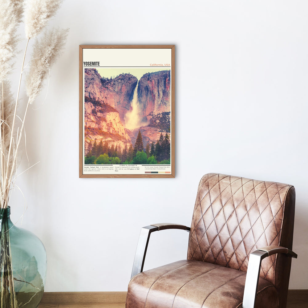 Embrace Yosemite&#39;s majesty with Mountain Wall Art inspired by its serene beauty, perfect for any room