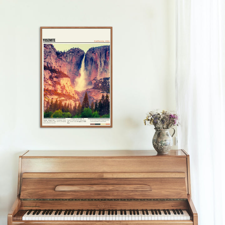 Celebrate Yosemite&#39;s splendor with Yosemite Posters that capture its captivating scenery
