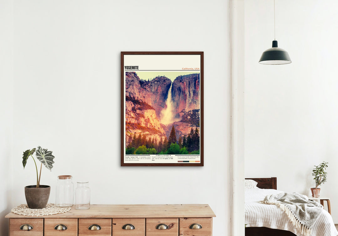 Bring Yosemite&#39;s tranquility into your home with a captivating Yosemite Print, a true work of art