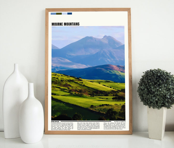 Capture Northern Ireland&#39;s Charm: A Housewarming Gift Featuring Scenic Beauty, Belfast Frame, and Tollymore Forest