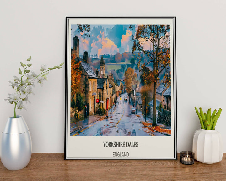 Infuse Your Space with Dales Art Gift: Yorkshire Dales Print, the Perfect UK Housewarming Present.