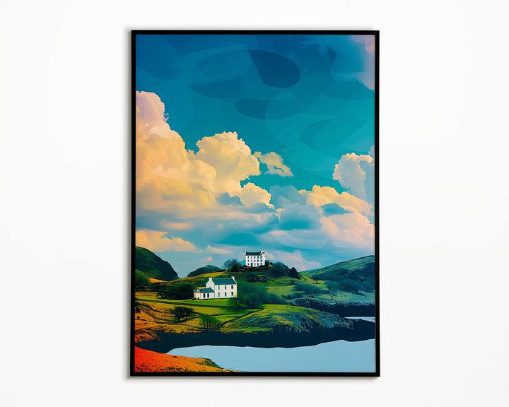Embark on a journey through the majestic landscapes of Wales with our stunning Snowdonia Travel Print. Featuring the breathtaking beauty of Snowdonia, our Travel Poster captures the essence of this iconic Welsh destination