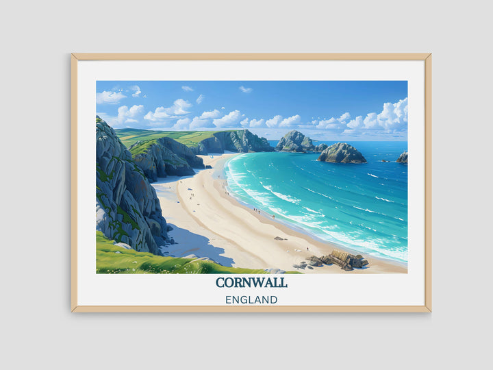 Our Glamorous Cornwall Travel Print will consistently impact your living space by turning it into a cool and elegant place. Anyone who loves art or travelling would immediately become a big lover of this fantastic artwork.