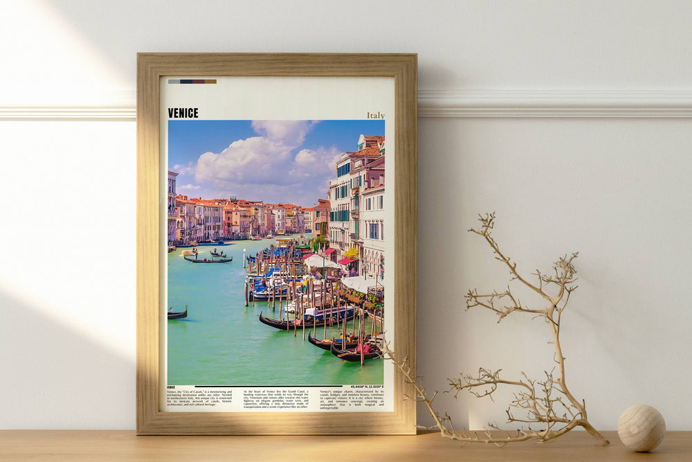 Breathtaking Venice photography print stunning focal point for your walls. Immerse yourself in the romance of Italy with this captivating art