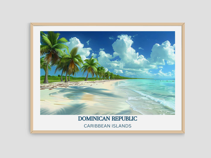 Our Glamorous Dominican Republic Poster would make a consistent impact on your living space by turning it into a cool and elegant place. Anyone who loves art or traveling would immediately become a big lover of this amazing piece of artwork.