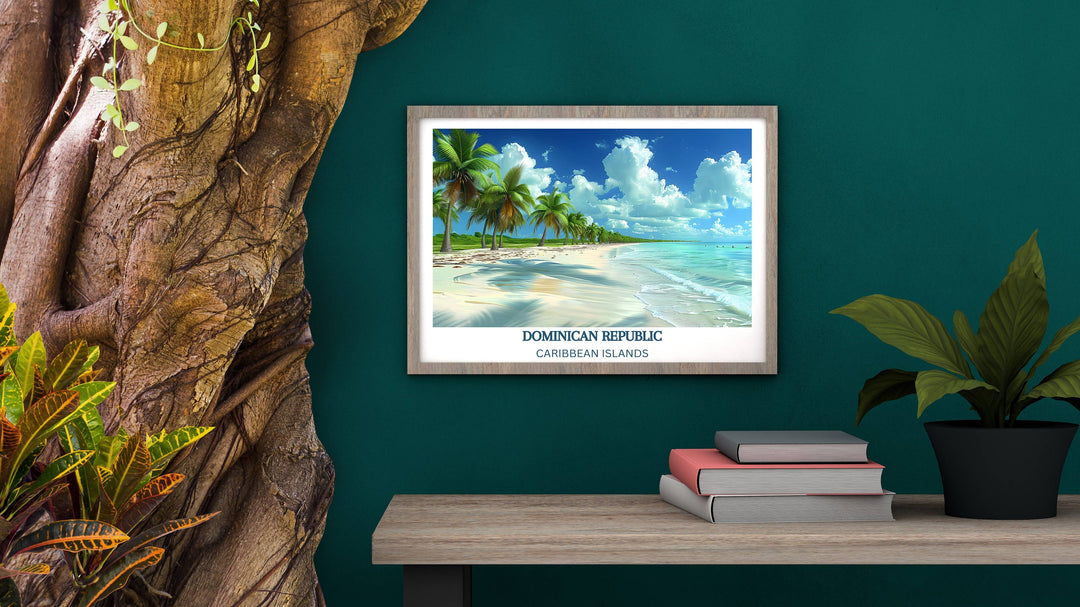 Our Glamorous Dominican Republic Poster would make a consistent impact on your living space by turning it into a cool and elegant place. Anyone who loves art or traveling would immediately become a big lover of this amazing piece of artwork.