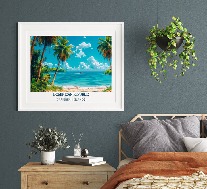 Our Glamorous Dominican Republic Poster would make a consistent impact on your living space by turning it into a cool and elegant place. Anyone who loves art or traveling would immediately become a big lover of this amazing piece of artwork.