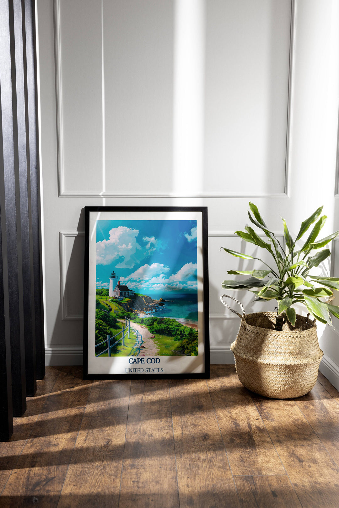 Our Glamorous Cape Cod Travel Print will consistently impact your living space by turning it into a cool and elegant place. Anyone who loves art or traveling would immediately become a big lover of this fantastic artwork.