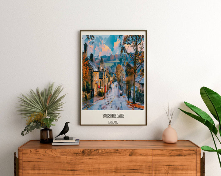 Make a Statement with Dales Art Gift: Yorkshire Dales Print, the Perfect UK Housewarming Keepsake.