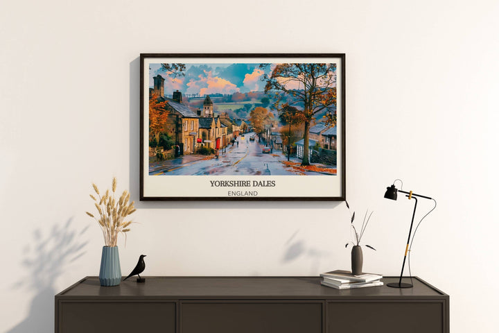 Impress Your Friends with Dales Art Gift: Yorkshire Dales Print, the Ultimate UK Housewarming Surprise