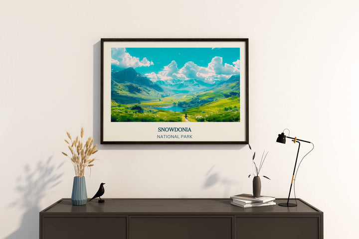 Snowdonia Poster: Adorn your walls with the magnificence of Snowdonia through this stunning poster
