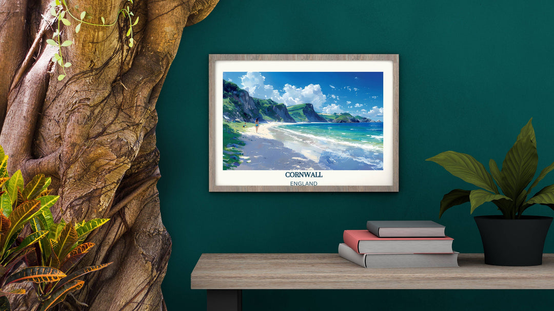 Elegant Cornwall print, perfect for adding character to your walls.