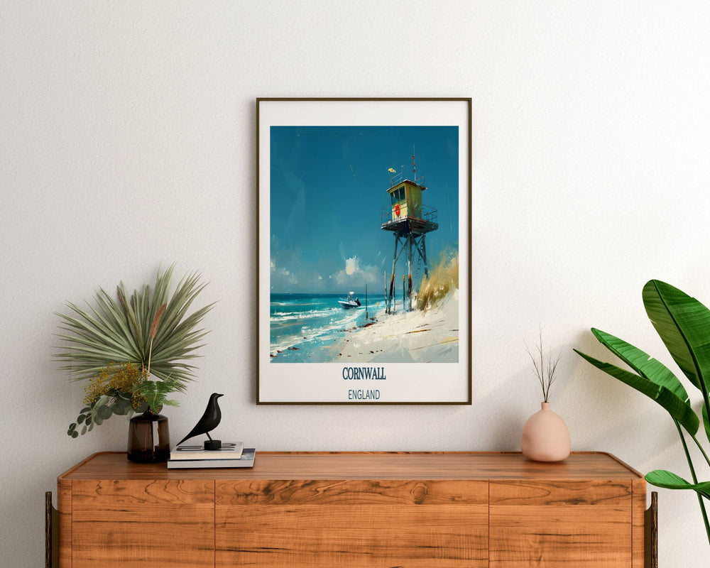 Our Glamorous Cornwall Travel Print will consistently impact your living space by turning it into a cool and elegant place. Anyone who loves art or travelling would immediately become a big lover of this fantastic artwork.