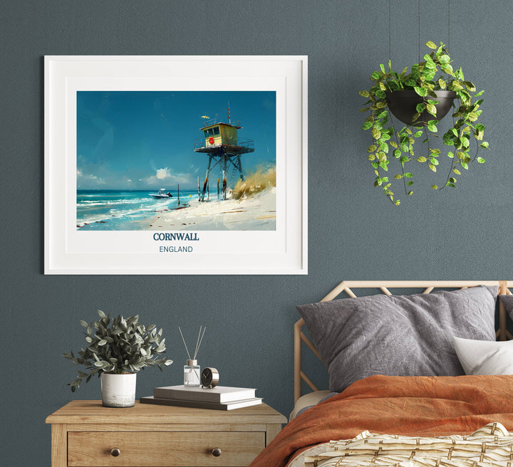 Our Glamorous Cornwall Travel Print will consistently impact your living space by turning it into a cool and elegant place. Anyone who loves art or travelling would immediately become a big lover of this fantastic artwork.