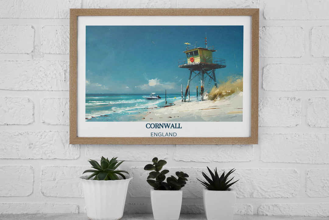 Our Glamorous Cornwall Travel Print will consistently impact your living space by turning it into a cool and elegant place. Anyone who loves art or travelling would immediately become a big lover of this fantastic artwork.