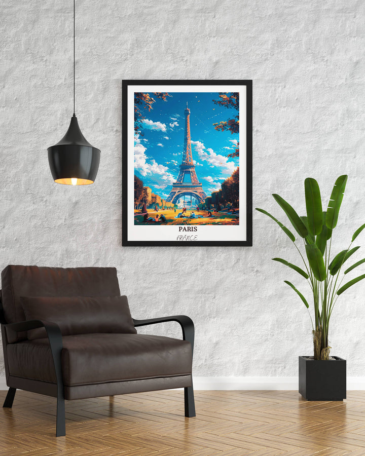 Capture the romance of Paris with this enchanting wall art featuring the iconic Eiffel Tower. The ideal gift for any Paris enthusiast.