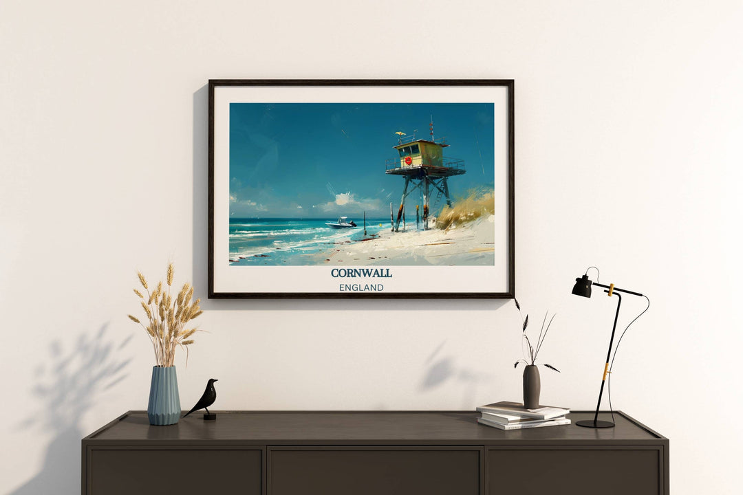 Our Glamorous Cornwall Travel Print will consistently impact your living space by turning it into a cool and elegant place. Anyone who loves art or travelling would immediately become a big lover of this fantastic artwork.