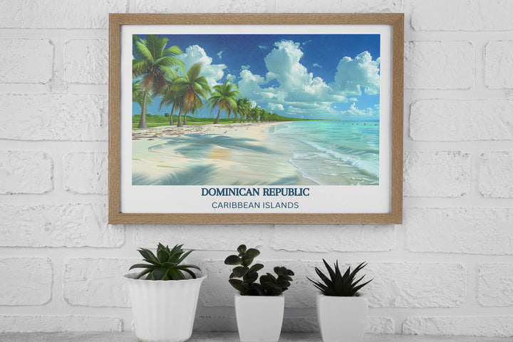 Our Glamorous Dominican Republic Poster would make a consistent impact on your living space by turning it into a cool and elegant place. Anyone who loves art or traveling would immediately become a big lover of this amazing piece of artwork.