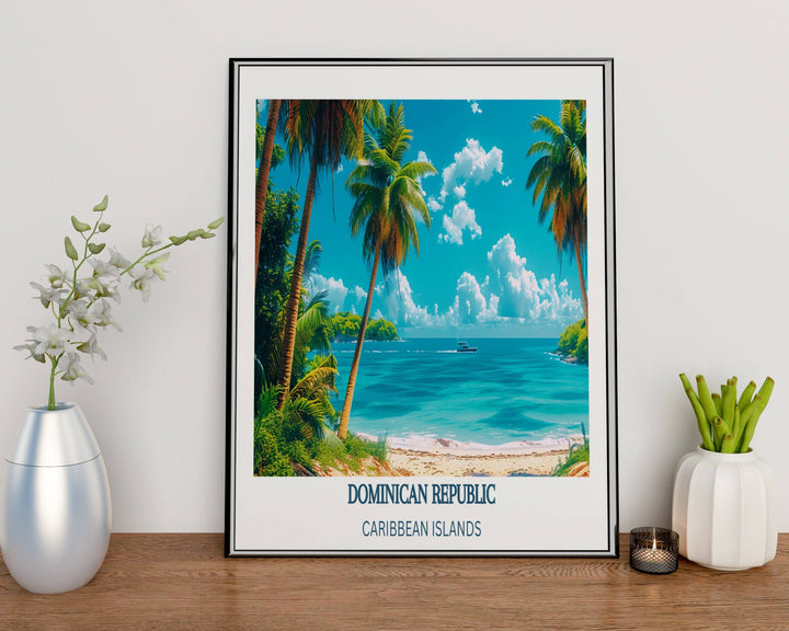 Our Glamorous Dominican Republic Poster would make a consistent impact on your living space by turning it into a cool and elegant place. Anyone who loves art or traveling would immediately become a big lover of this amazing piece of artwork.