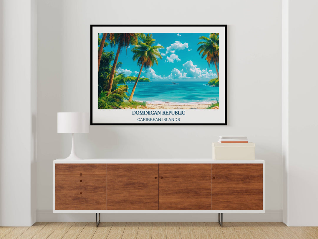 Our Glamorous Dominican Republic Poster would make a consistent impact on your living space by turning it into a cool and elegant place. Anyone who loves art or traveling would immediately become a big lover of this amazing piece of artwork.