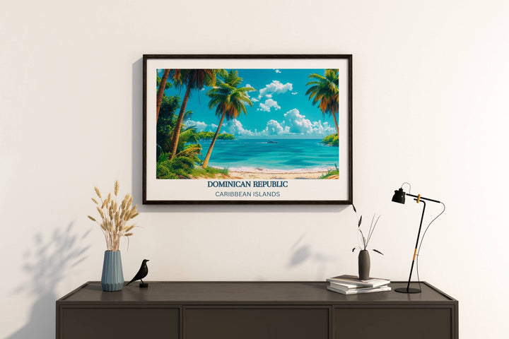 Our Glamorous Dominican Republic Poster would make a consistent impact on your living space by turning it into a cool and elegant place. Anyone who loves art or traveling would immediately become a big lover of this amazing piece of artwork.