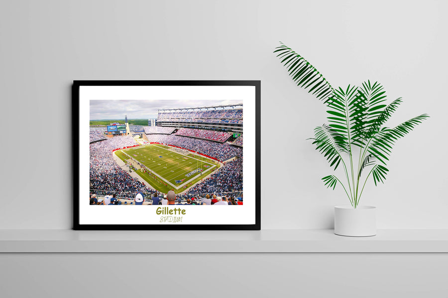 a picture of a football stadium with a green field