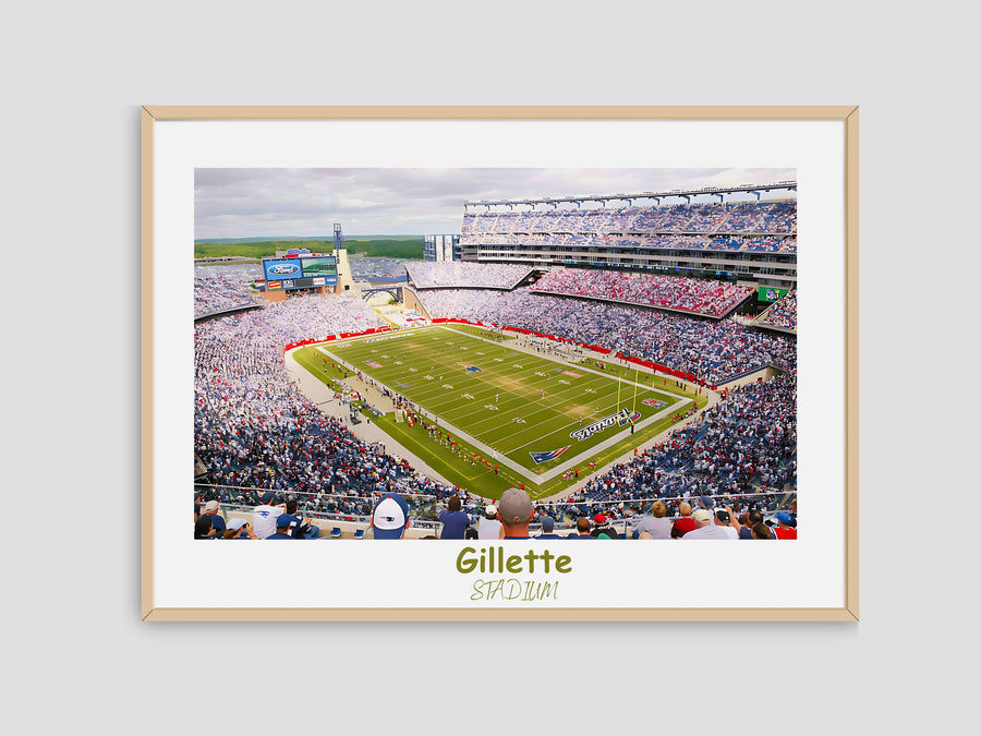 a football stadium filled with lots of people