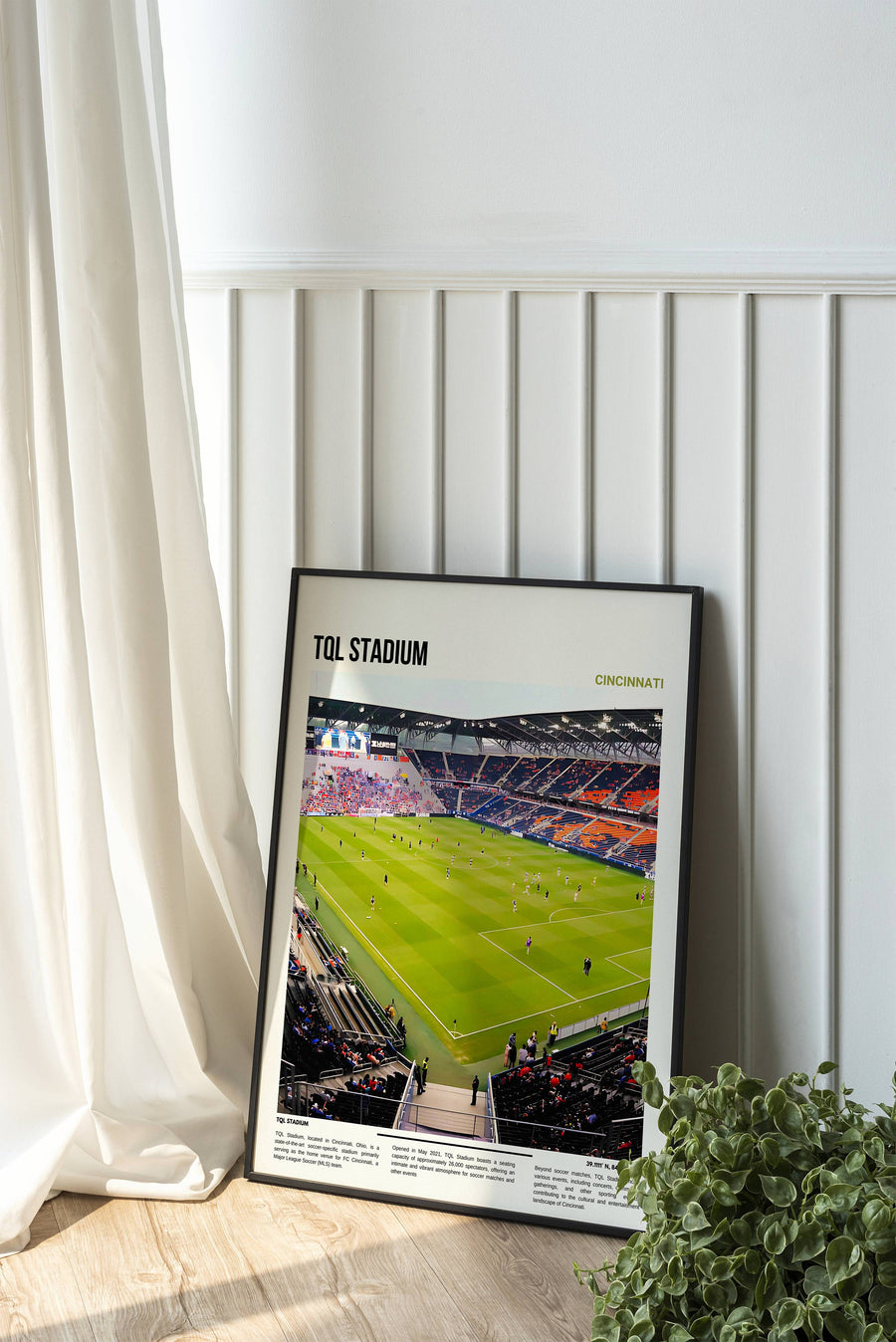 Dynamic MLS Cincinnati print celebrates FC Cincinnati&amp;