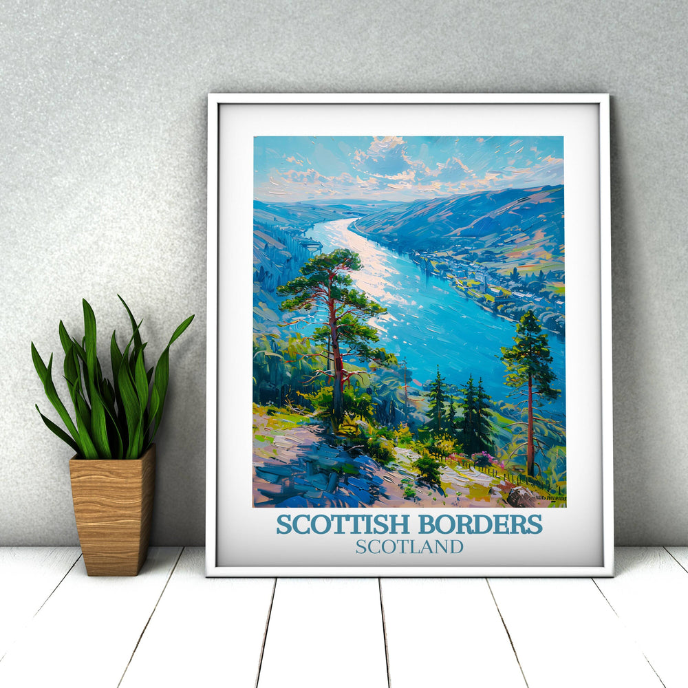 Infuse your home with the rugged beauty of Scotland through stunning prints, capturing the essence of its landscapes.