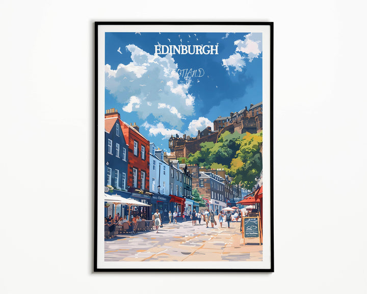 Embrace the spirit of Scotland with this mesmerizing wall art featuring Edinburghs Royal Mile. Perfect decor for evoking fond memories or inspiring new adventures.