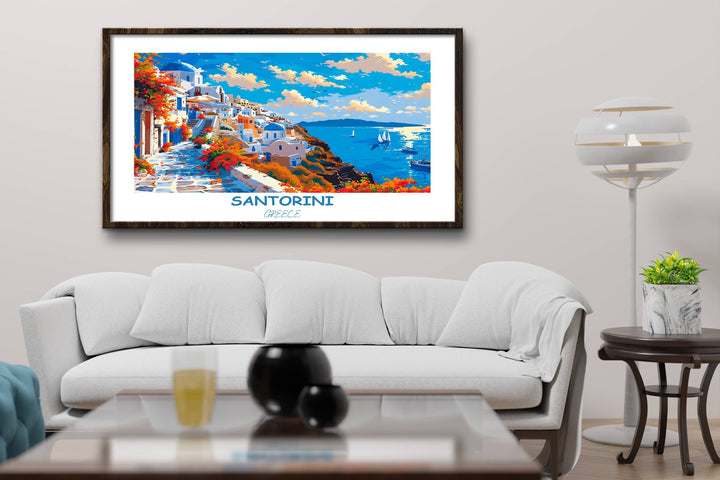 Greek island decor infuses your home with the essence of Santorini&#39;s charm through this captivating Greek island-inspired decor.