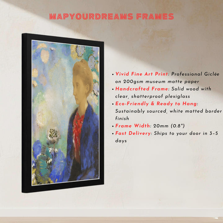 This magnificent reproduction of Odilon Redon&