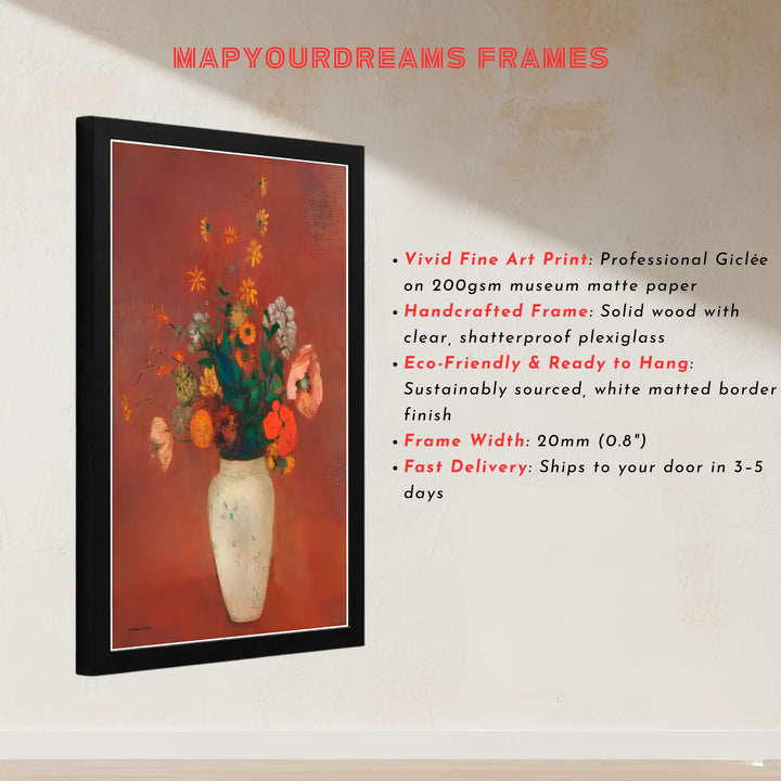 This magnificent reproduction of Odilon Redon&