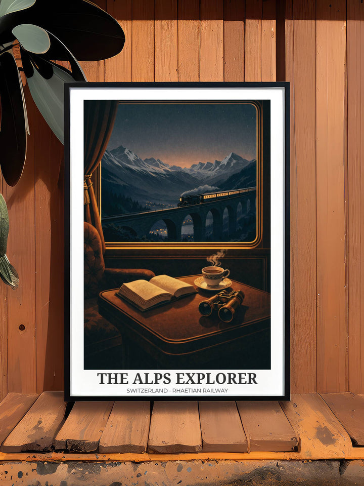 Framed artwork titled &