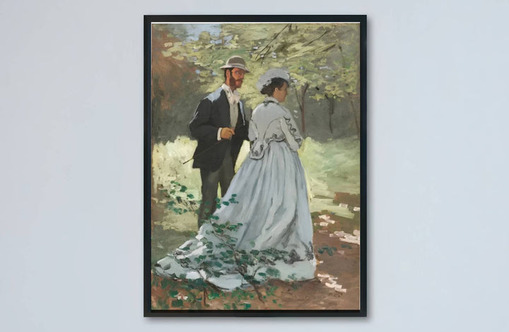 Celebrated for its revolutionary visual vocabulary within international museum permanent holdings across North America and Europe, this museum-quality Bazille And Camille 1865 wall art reproduction invites quiet study. MapYourDreams provides versatile presentation styles, featuring everything from classic unframed paper posters to custom framed selections and rich gallery canvas wraps.