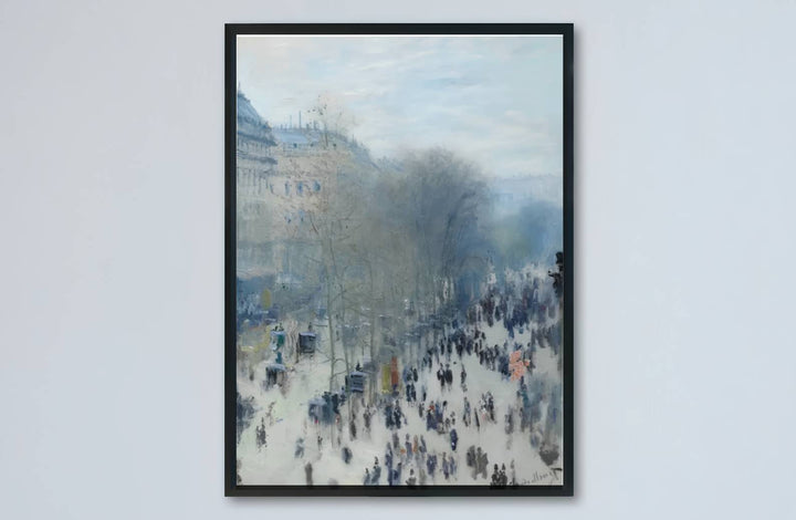 Celebrated for its revolutionary visual vocabulary within international museum permanent holdings across Europe and Russia, this museum-quality Boulevard Des Capucines 1873 wall art reproduction invites quiet study. MapYourDreams provides versatile presentation styles, featuring everything from classic unframed paper posters to custom framed selections and rich gallery canvas wraps.