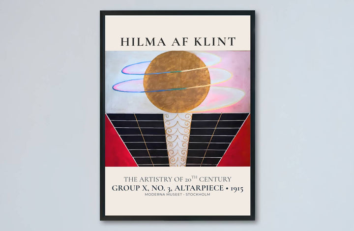 Celebrated for its revolutionary visual vocabulary within Stockholm museum permanent holdings, this museum-quality Hilma af Klint Group X No 3 Altarpiece wall art reproduction invites quiet contemplation. Offered by MapYourDreams, this artwork is available in flexible options including unframed paper, custom wooden frames, and gallery canvas wraps.